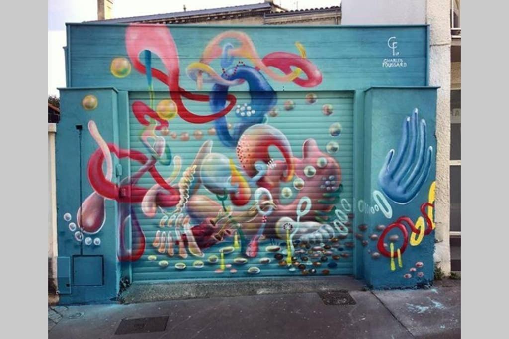 波尔多Maison Spacieuse Avec Jardin Et Garage别墅 外观 照片