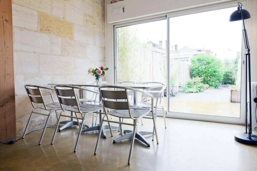 波尔多Maison Spacieuse Avec Jardin Et Garage别墅 外观 照片