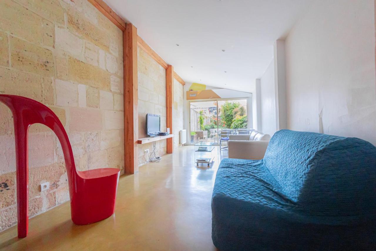 波尔多Maison Spacieuse Avec Jardin Et Garage别墅 外观 照片
